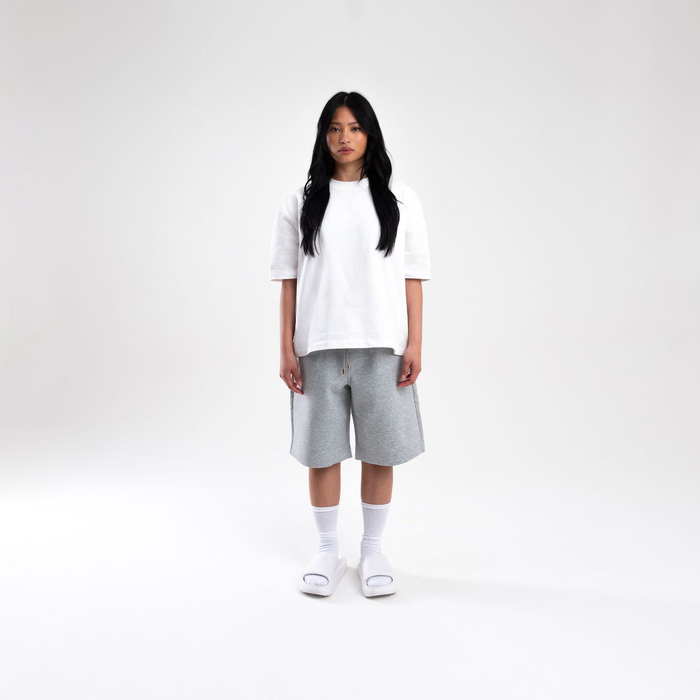 GREY SCUBA SHORTS