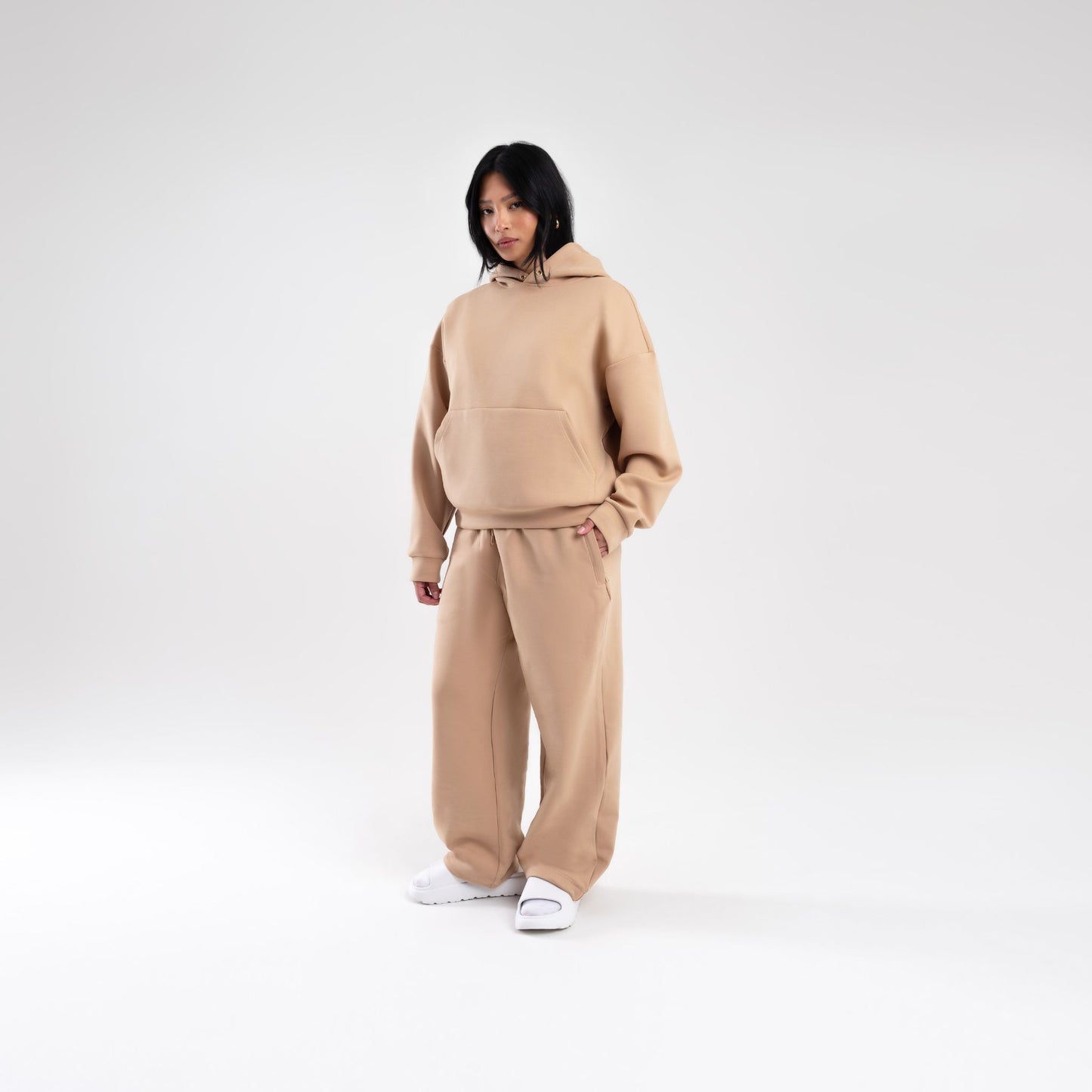 TAN SCUBA STRAIGHT LEG JOGGER