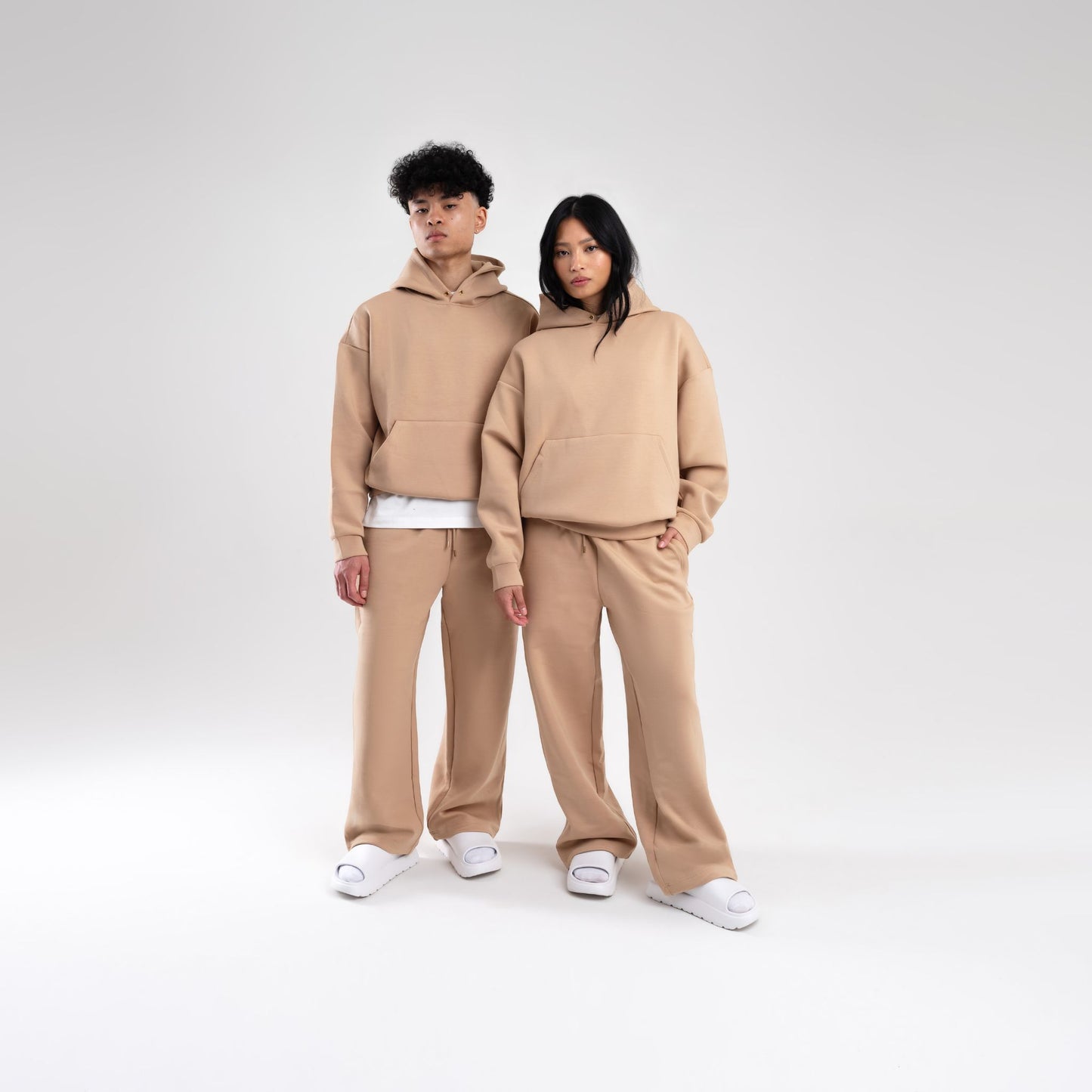 TAN SCUBA STRAIGHT LEG JOGGER