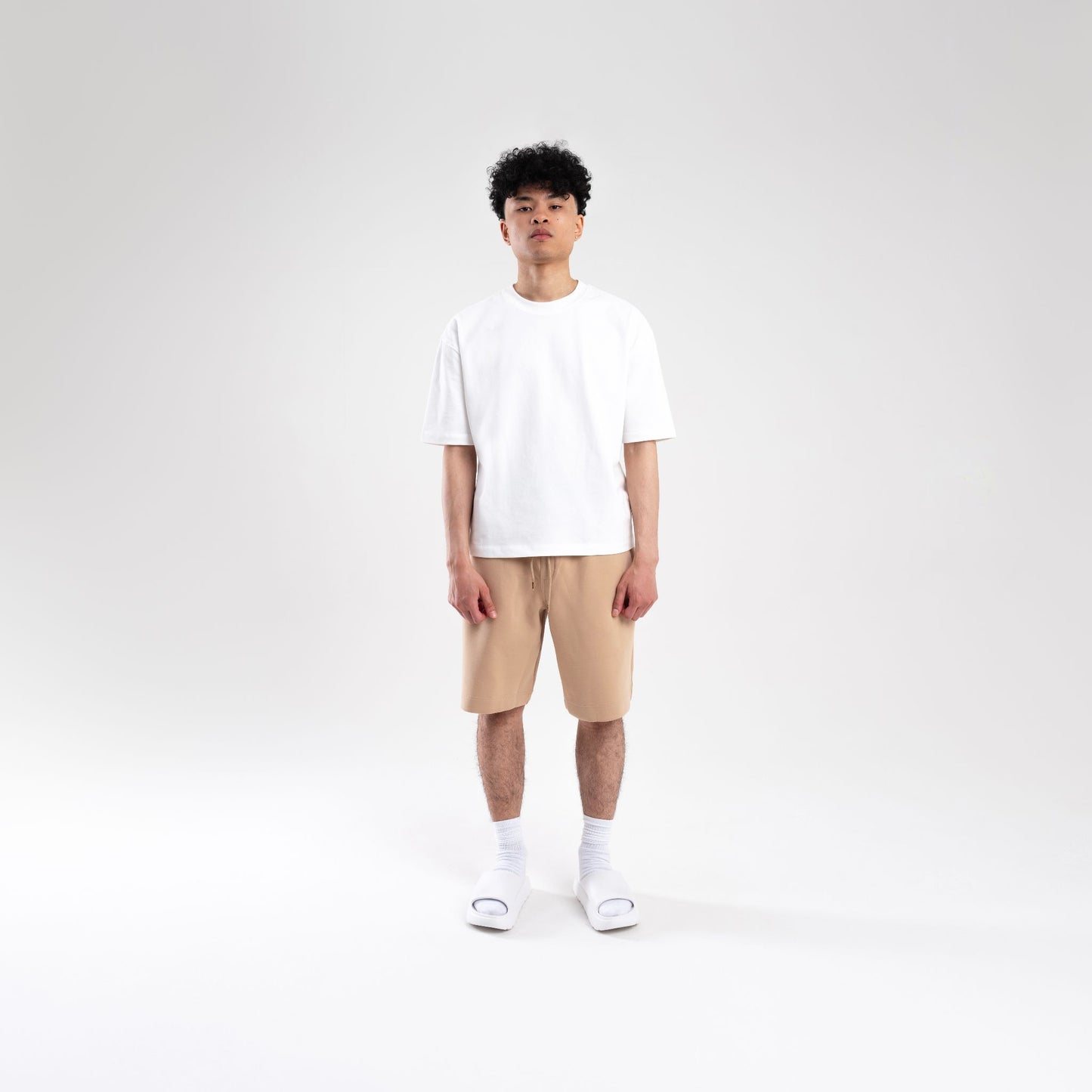 TAN SCUBA SHORTS
