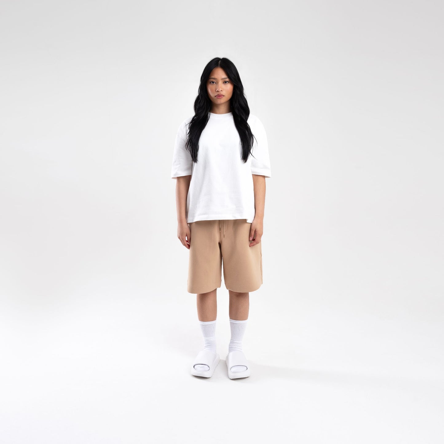 TAN SCUBA SHORTS