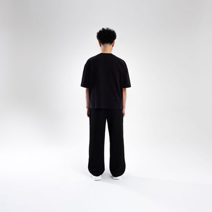 BLACK BOXY HEAVYWEIGHT T-SHIRT