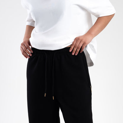 BLACK SCUBA STRAIGHT LEG JOGGER