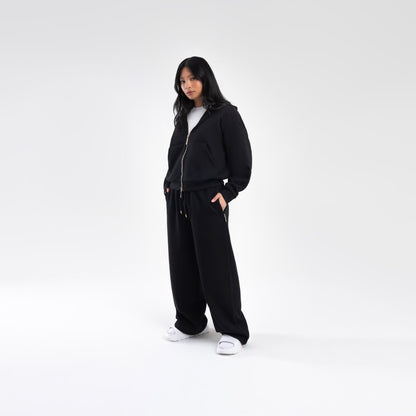 BLACK SCUBA STRAIGHT LEG JOGGER