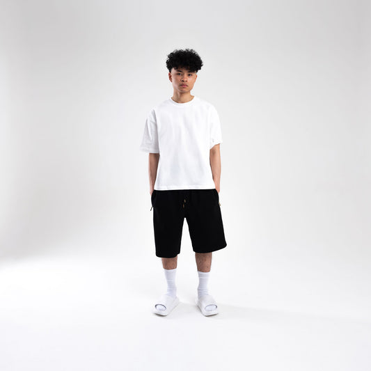 BLACK SCUBA SHORTS